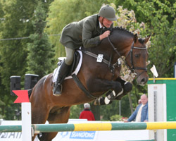 Doubles Well 2009 beim Turnier in Neu Benthen mit Daniel Wascher. Foto: Jutta Wego